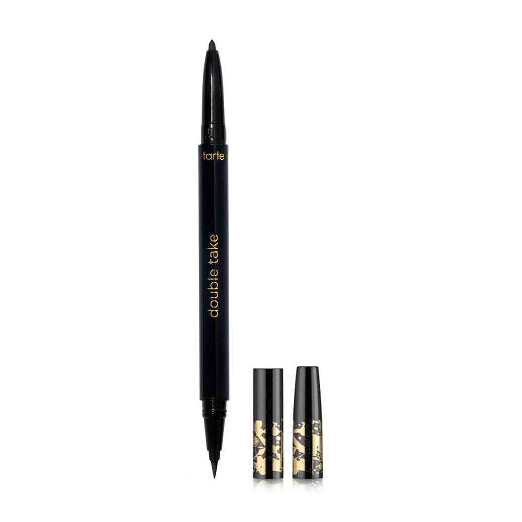 Подвійна підводка-олівець для очей Tarte Cosmetics Tarteist Double Take Eyeliner, Black, 0.5 мл + 0.1 г